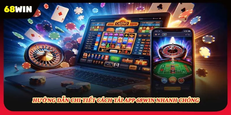 Hướng dẫn chi tiết cách tải app 68Win