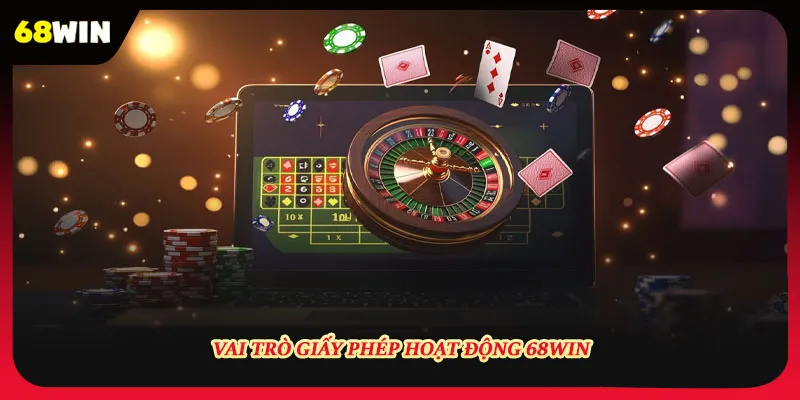 Giấy phép hoạt động 68win đóng vai trò như thế nào?